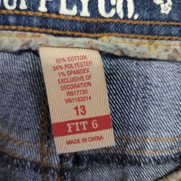 Mossimo Supply Denim Shorts Size 13 - Picture 4 of 4